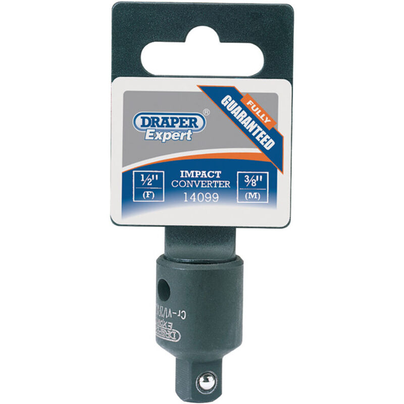 Draper - Expert 1/2'(F) x 3/8'(M) Impact Socket Converter (14099)