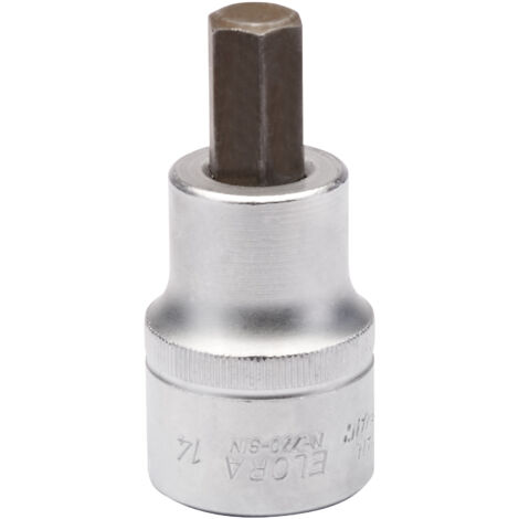 Draper 14mm Hexagon Key Socket for 3/4-Inch Square Drive - Heavy-Duty Hexagon Screwdriver Socket (Model 15551)
