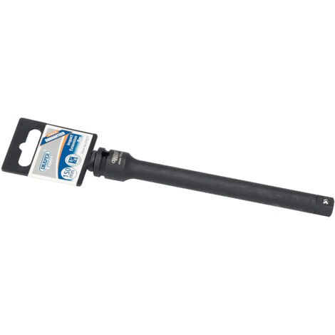 Draper 150mm (6-inch) 3/8" Drive Impact Extension Bar, Spring-Loaded, Hardened and Tempered for Heavy-Duty Use (Model 07017)