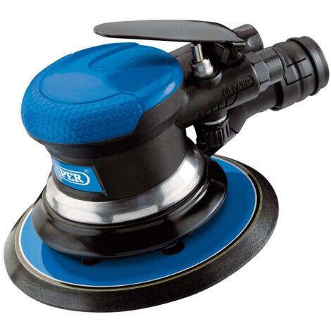 Draper 150mm Dual Action Air Sander Made From Lightweight Aluminium 84125