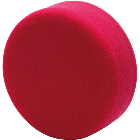 Draper 150mm Polishing Sponge Ultra Soft Hook and Loop Red 15cm 6 Inch 01792