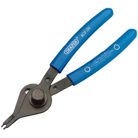 Draper 150mm Straight Nose Reversible Circlip Pliers (Model 11929)