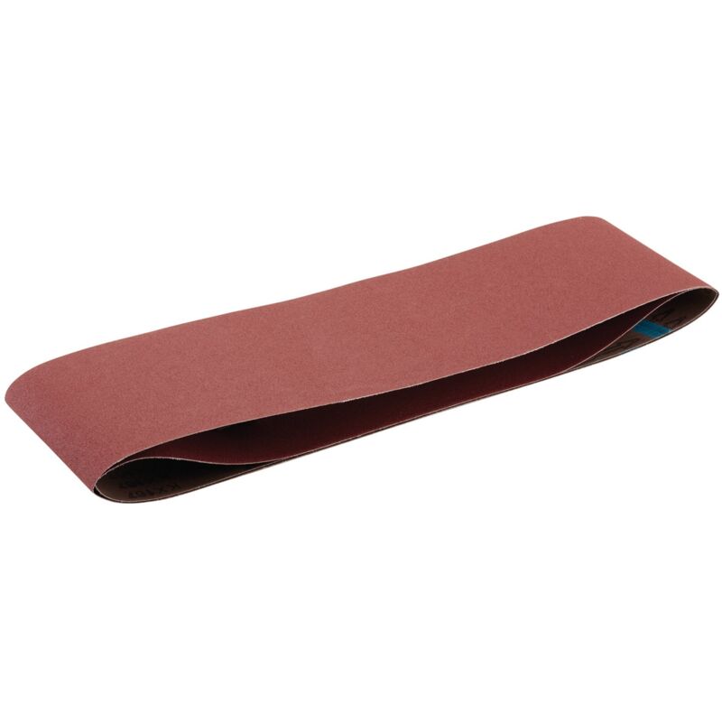 Draper Cloth Sanding Belt 150 x 1220mm, 120 Grit, Pack of 2