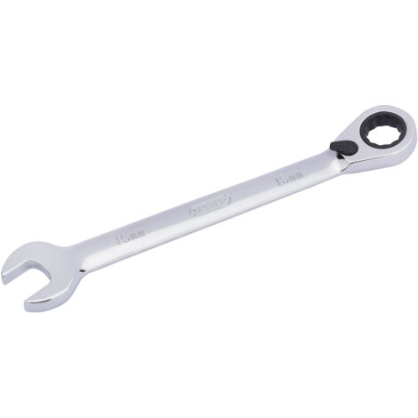 Draper 15mm Draper Hi-Torq&174 Metric Reversible Ratcheting Combination Spanner (52003)