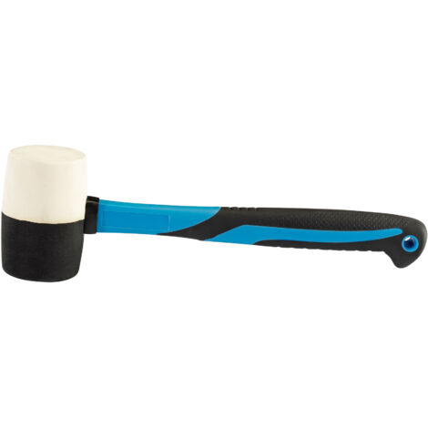 Draper 16 oz. Combination Rubber Mallet with Fiberglass Shaft and Rubber Head – Versatile Tool for Carpentry, Masonry, and General Use