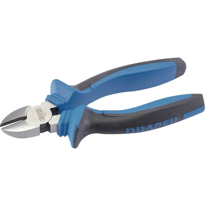 160mm Soft Grip Diagonal Side Cutter (44145) - Draper