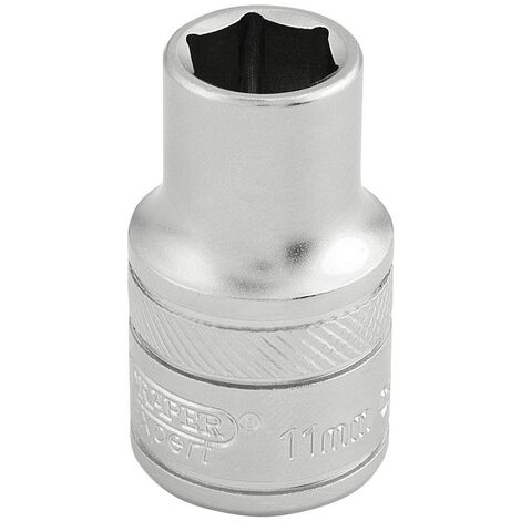 Draper 16600 - Chiave a bussola quadrata a 6 punte, 11 mm