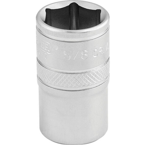 Draper 16628 1/2-Inch Square Drive 6-Point Imperial Socket (5/8 Inch)