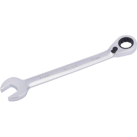 Draper 17mm Draper Hi-Torq&174 Metric Reversible Ratcheting Combination Spanner (52005)