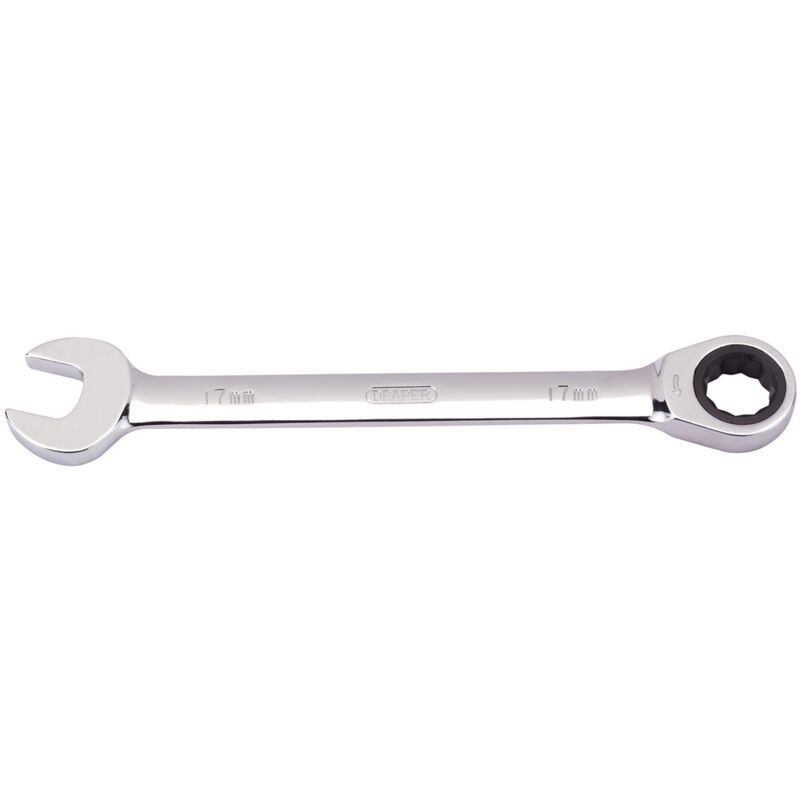 17.0MM ratcheting spanner 31014 hi-torq® Metric Ratcheting Combination Spanners - Draper