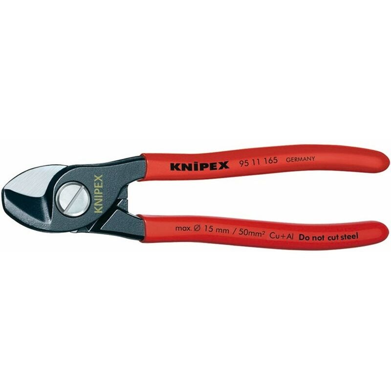 Draper 19590 Knipex 95 11 165 sbe 165mm Copper or Aluminium Only Cable Shear