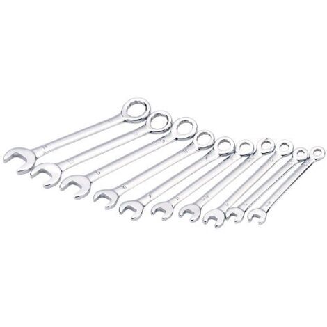 Draper 19756 - Mini set chiavi combinate, sistema metrico, 10 pezzi