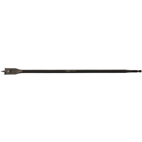 Draper 19mm Extra Long Flat Wood Drill Bit – 405mm Length for Heavy-Duty Woodworking