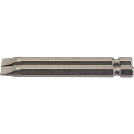 Draper 2-Pack 75mm Long 6.5mm (1/4") Hex Plain Slot Insert Bits (Model 64309)
