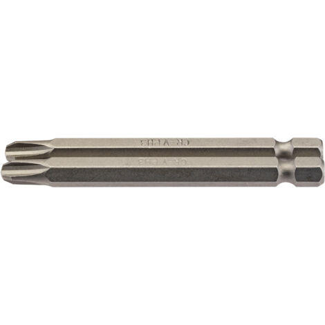 Draper 2-Piece 75mm No.3 1/4" Hex Cross Slot Insert Bits Set