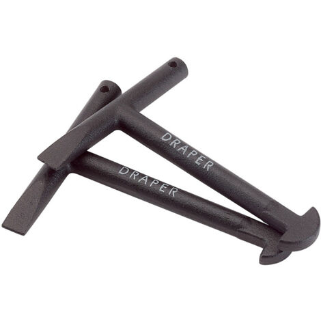 Draper 2 x 130mm Manhole Keys (89721)