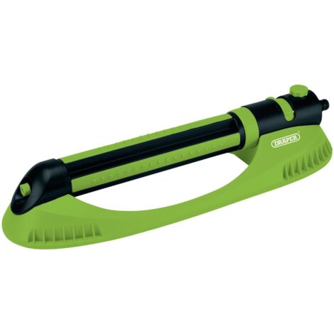 Draper 21-Jet Oscillating Sprinkler Model 09957 with Adjustable Water Coverage for Lawn and Garden Irrigation