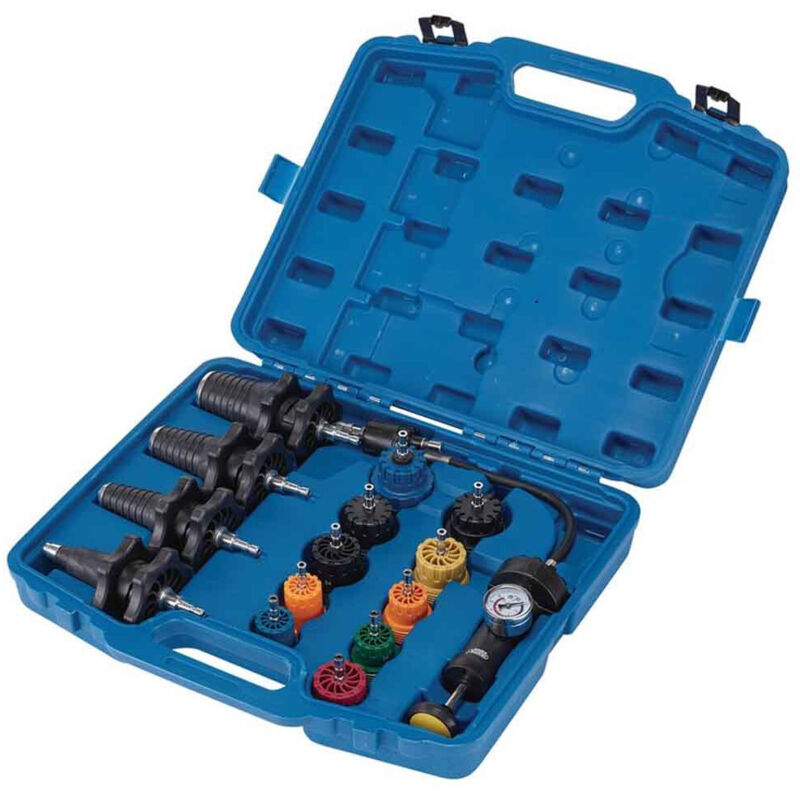 Draper Universal Pressure Test Kit (15-Piece, Model 21439)