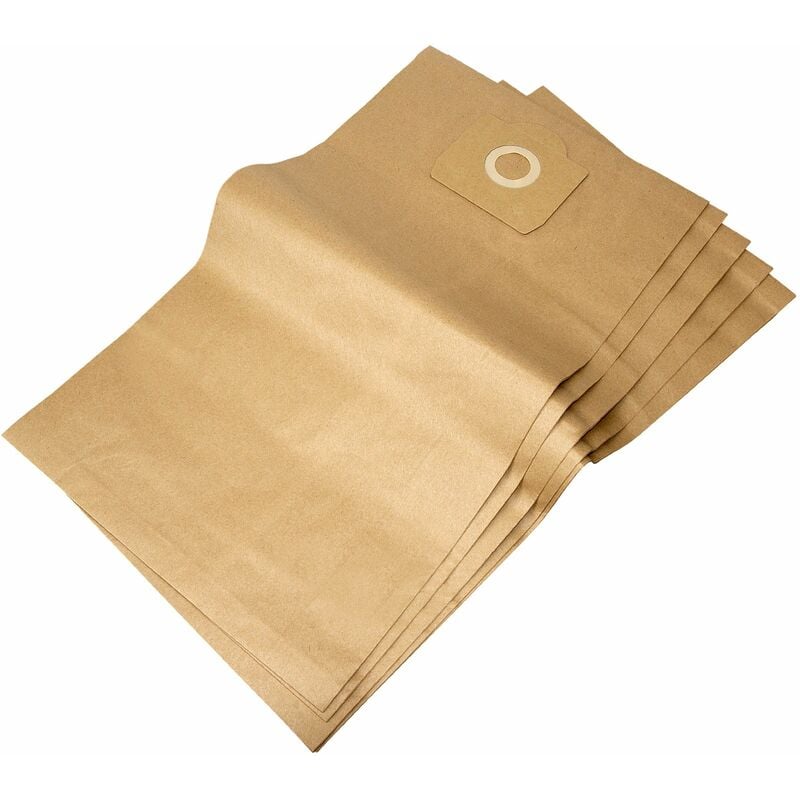 Draper - Pack of Five Paper Dust Bags for WDV50SS/110 (21534)