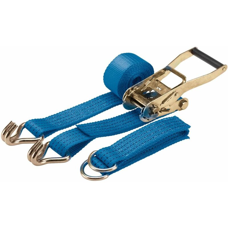 2250kg Ratcheting Vehicle Tie Down Straps (60970) - Draper