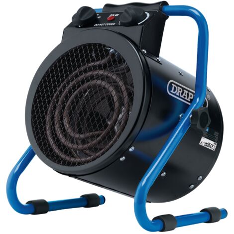 Draper 230V 2kW Electric Space Heater – 6824 BTU, Model 04742