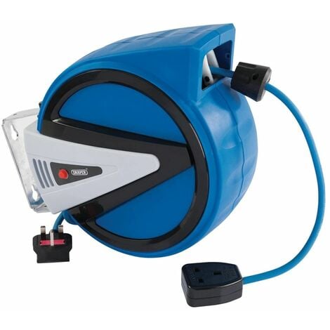 Draper 230V Retractable Electric Cable Reel (10M) (15051)