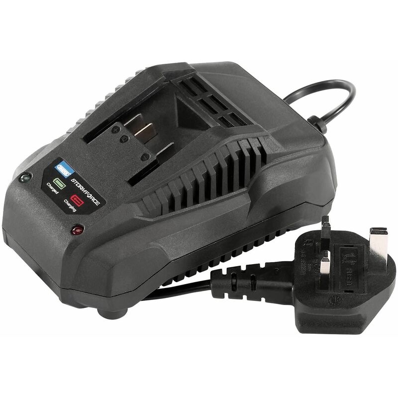 Draper Tools - Draper Storm Force&174 20V Fast Charger for Power Interchange Batteries (23793)