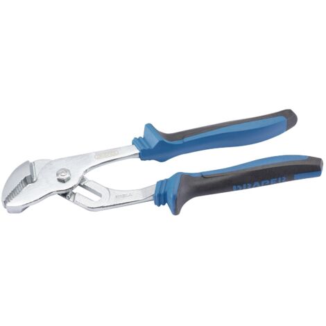 Draper 240mm 33mm Capacity Soft Grip Waterpump Pliers (45362)