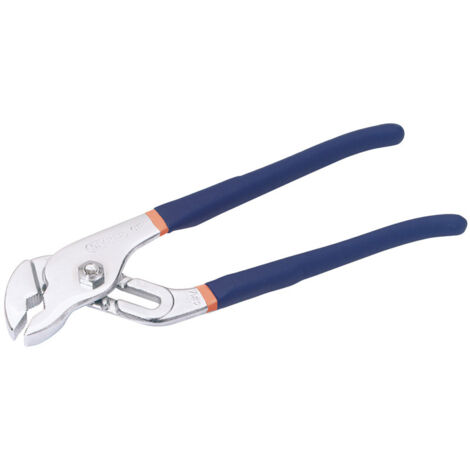 Draper 240mm Water Pump Pliers with No Nip Handles – 33mm Capacity, Model 52406