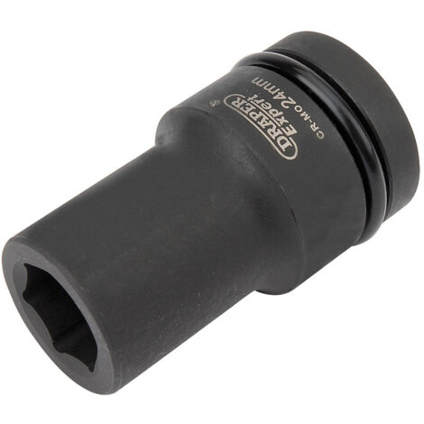 Draper 24mm Hi-Torq® Metric Deep Impact Socket with 1-Inch Square Drive (Model 05139)