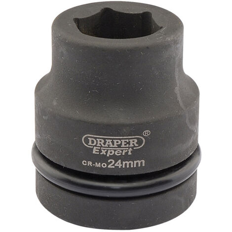 Draper 24mm Hi-Torq® Metric Impact Socket with 1-Inch Square Drive (Model 05105)