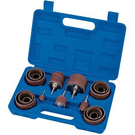 Draper 25-Piece Abrasive Drum Set (Model 93525) for Grinding and Surface Preparation