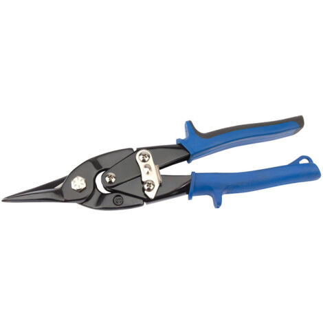 Draper 250mm Soft Grip Compound Action Tinman's Aviation Shears with Ergonomic Handle - Model 05524