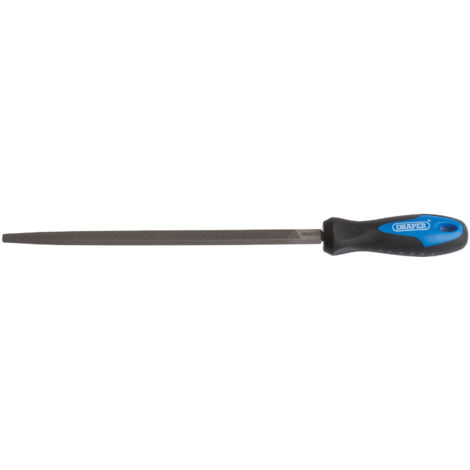 Draper 250mm Square File with Soft Grip Handle – Engineer's Files and Rasps for Precision Metalworking