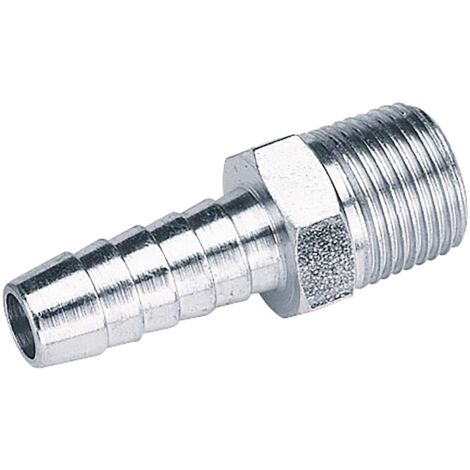Draper 25861 3/8" Tapered Hose Connectors with PCL Male Screw Tailpieces – Set of 3