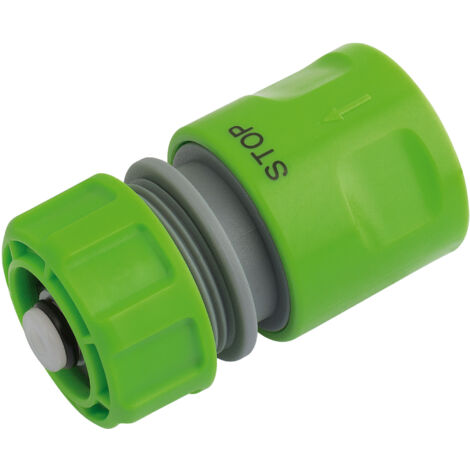 Draper 25902 Hose Connector with Water Stop Feature (1/2 Inch)