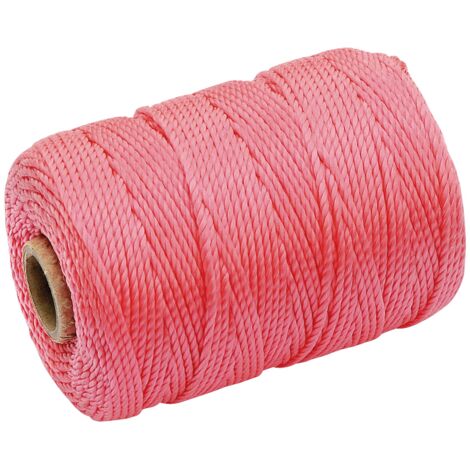 Draper 27428 Pink Hi-vis Brick Line 100m