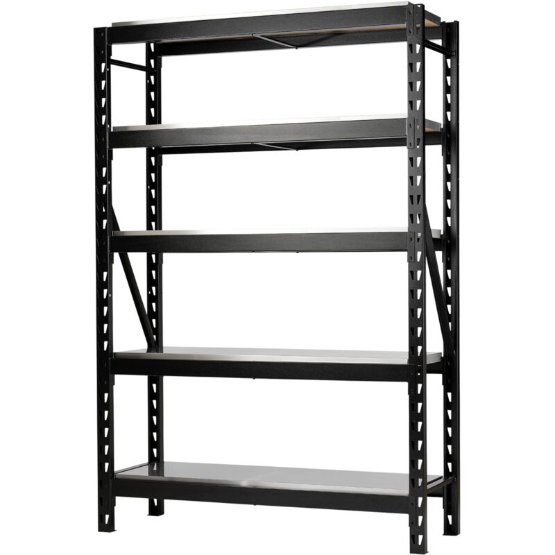 Draper 27999 BUNKER 22 Piece Modular 5 Tier Racking with Stainless Steel Shelving, 1500mm