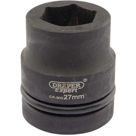 Draper 27mm Hi-Torq® Metric Impact Socket with 1-Inch Square Drive (Model 05108)