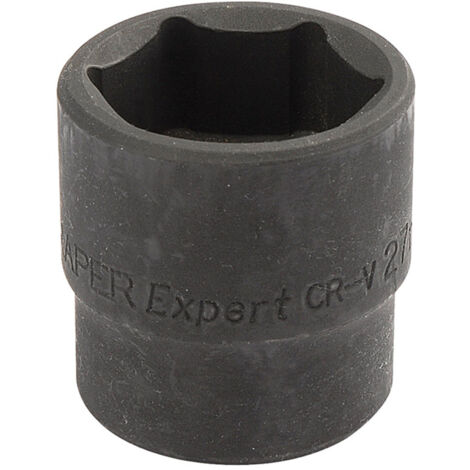 Draper 27mm Impact Socket 1/2" Drive – Expert HI-TORQ® Metric Impact Socket, Display Pack