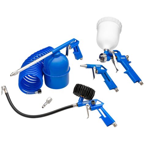 Draper 28357 5-Piece Air Tool Kit with 1/4" BSP Fittings