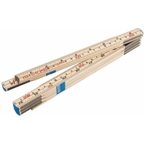 Draper 2M Folding Wood Rule (20703)