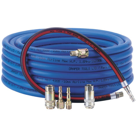 Draper 3/8" Heavy Duty Air Connector Kit (64508)