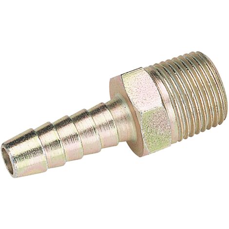 Draper 3/8-Inch Taper PCL Male Thread Tailpiece with 5/16-Inch Bore – Sold Loose (Model 27295)