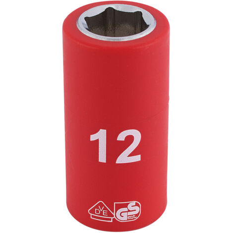 Draper 3/8 Sq. Dr. Fully Insulated VDE Socket (12mm) (31615)