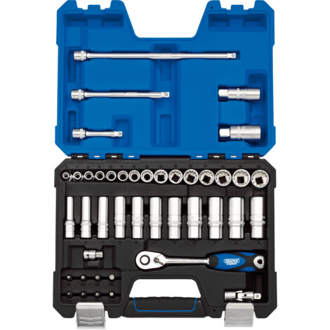 Draper 3/8" Sq. Dr. Metric Socket Set (42 Piece) (16480)