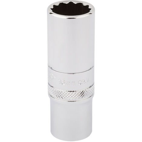 Draper 3/8 Square Drive Hi-Torq&174 12 Point Deep Socket (16mm) (32990)
