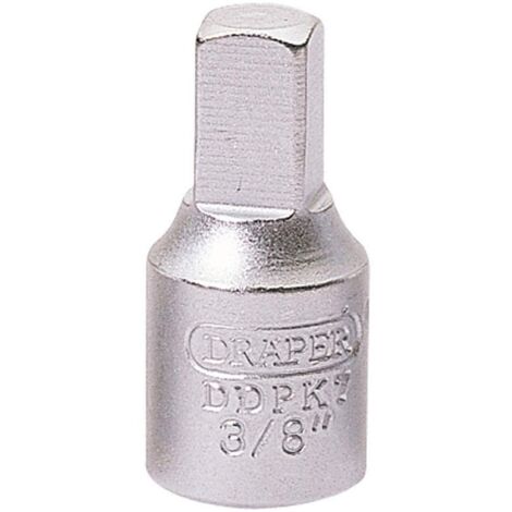 Draper 3/8 Square X 3/8 Square Drive Drain Plug Key