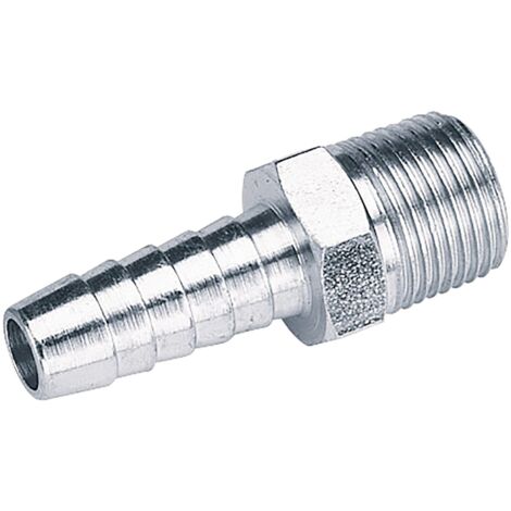Draper 3/8" Taper to 3/8" Hose Connector PCL Male Thread Tailpiece (Model 25819, Sold Loose)