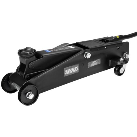 Draper 3 Tonne (6,600 lbs) Heavy-Duty Hydraulic Trolley Jack with Quick-Lift Mechanism, Model 27635